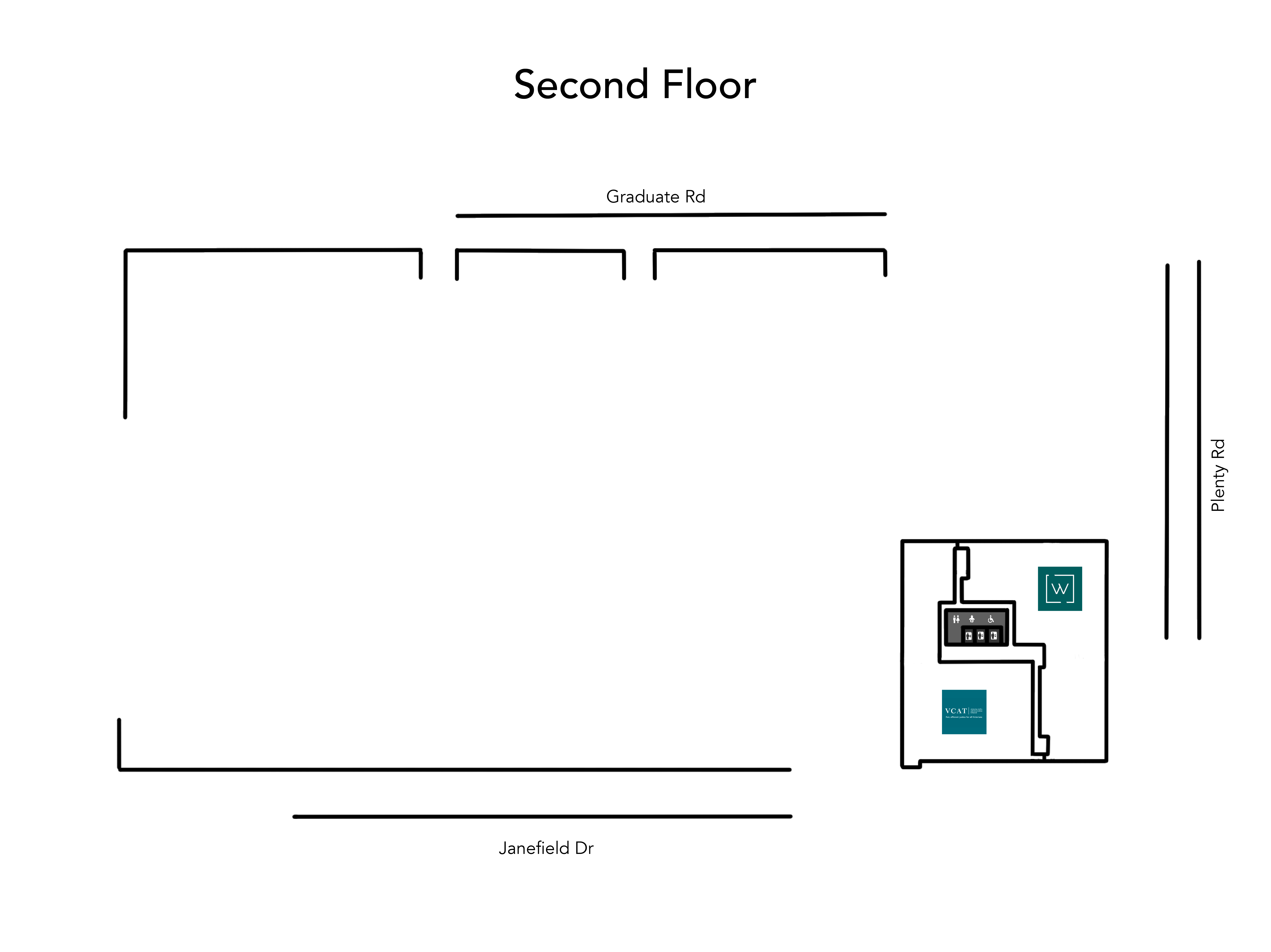 centre map uhtc-second floor